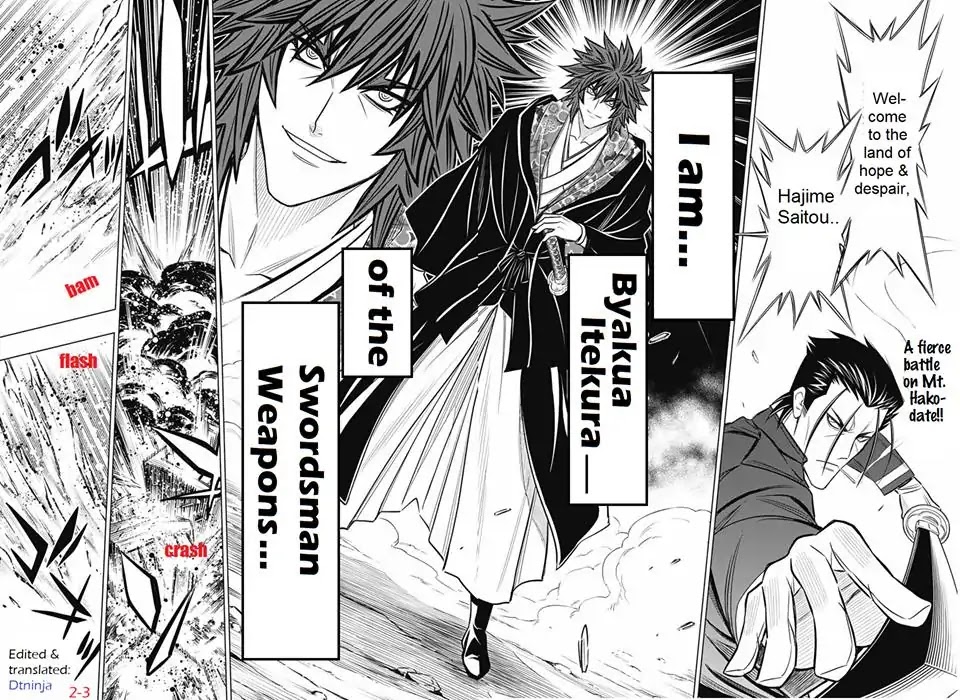 Rurouni Kenshin: Hokkaido Arc Chapter 6 page 2 - Chapter 6: Gatotsu Gatotsu Gatotsu!