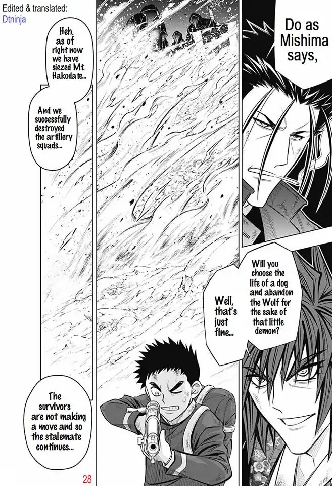 Rurouni Kenshin: Hokkaido Arc Chapter 6 page 23 - Chapter 6: Gatotsu Gatotsu Gatotsu!