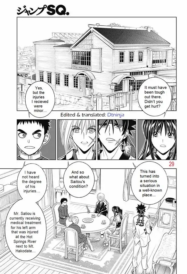 Rurouni Kenshin: Hokkaido Arc Chapter 6 page 24 - Chapter 6: Gatotsu Gatotsu Gatotsu!