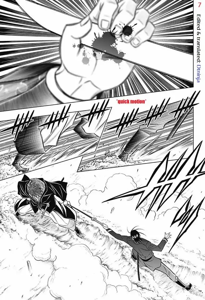 Rurouni Kenshin: Hokkaido Arc Chapter 6 page 5 - Chapter 6: Gatotsu Gatotsu Gatotsu!