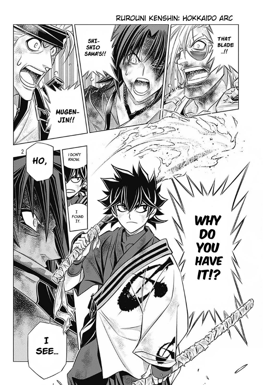 Rurouni Kenshin: Hokkaido Arc Chapter 60 page 2 - Chapter 60