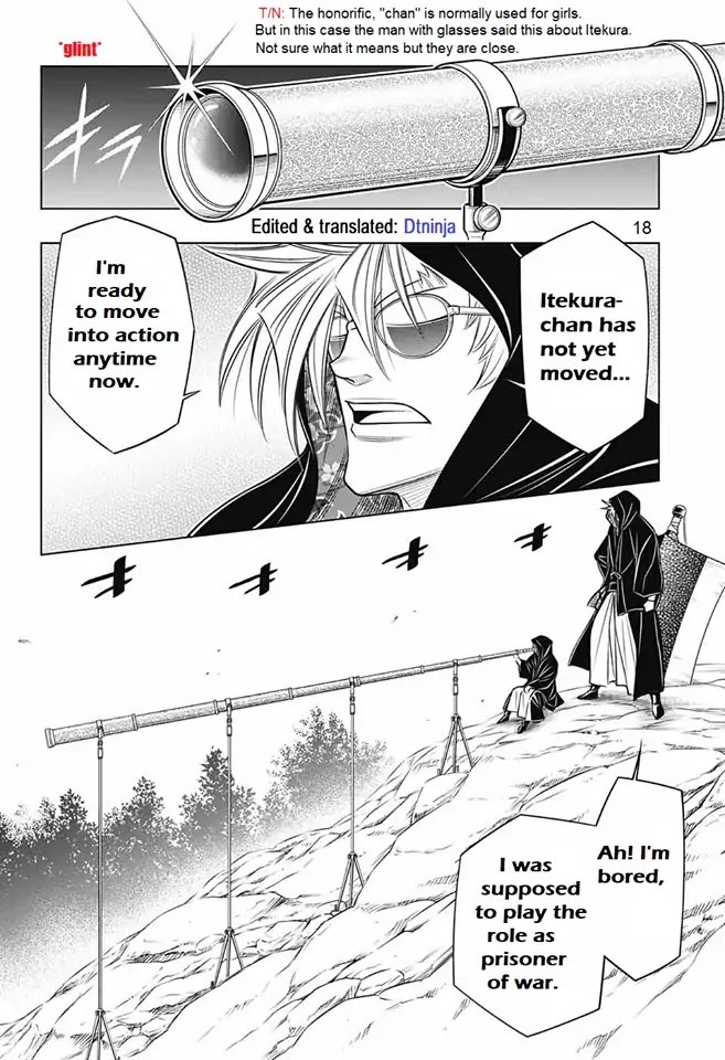 Rurouni Kenshin: Hokkaido Arc Chapter 7 page 17 - Chapter 7: Itekuara's Interrogation Pt 1
