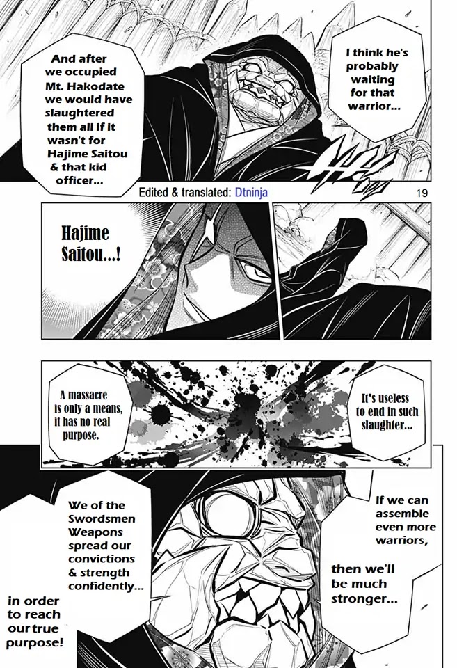 Rurouni Kenshin: Hokkaido Arc Chapter 7 page 18 - Chapter 7: Itekuara's Interrogation Pt 1