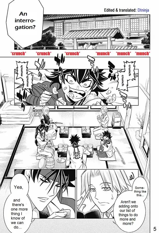 Rurouni Kenshin: Hokkaido Arc Chapter 7 page 5 - Chapter 7: Itekuara's Interrogation Pt 1