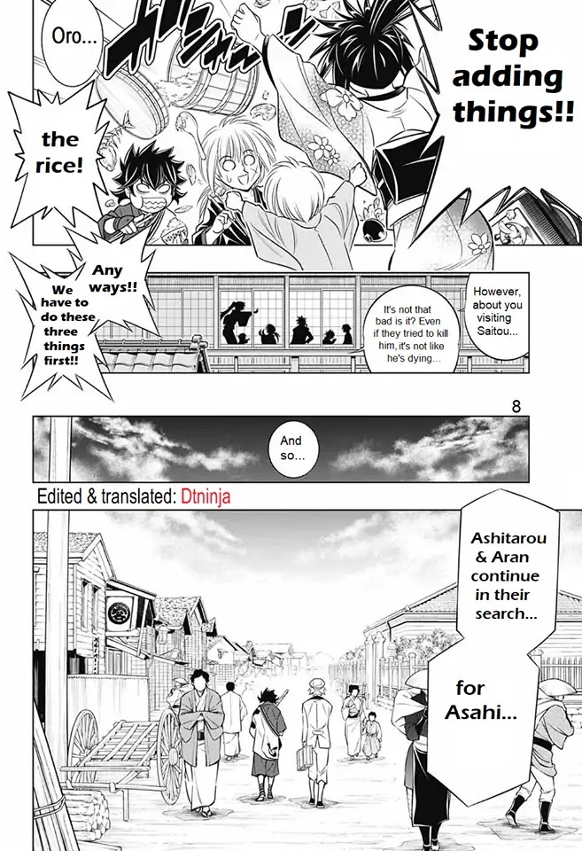Rurouni Kenshin: Hokkaido Arc Chapter 7 page 8 - Chapter 7: Itekuara's Interrogation Pt 1