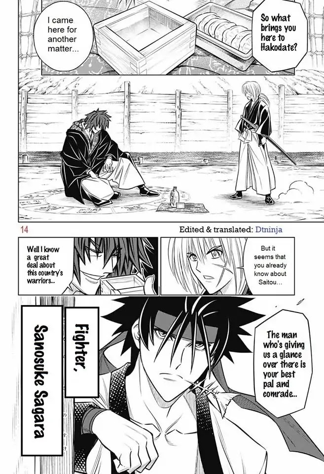 Rurouni Kenshin: Hokkaido Arc Chapter 8 page 13 - Chapter 8: Itekuara's Interrogation Pt 2