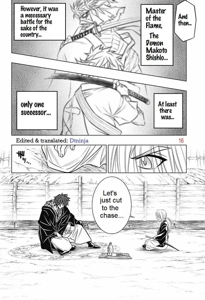 Rurouni Kenshin: Hokkaido Arc Chapter 8 page 15 - Chapter 8: Itekuara's Interrogation Pt 2