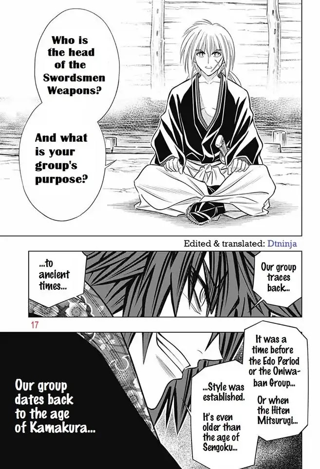 Rurouni Kenshin: Hokkaido Arc Chapter 8 page 16 - Chapter 8: Itekuara's Interrogation Pt 2