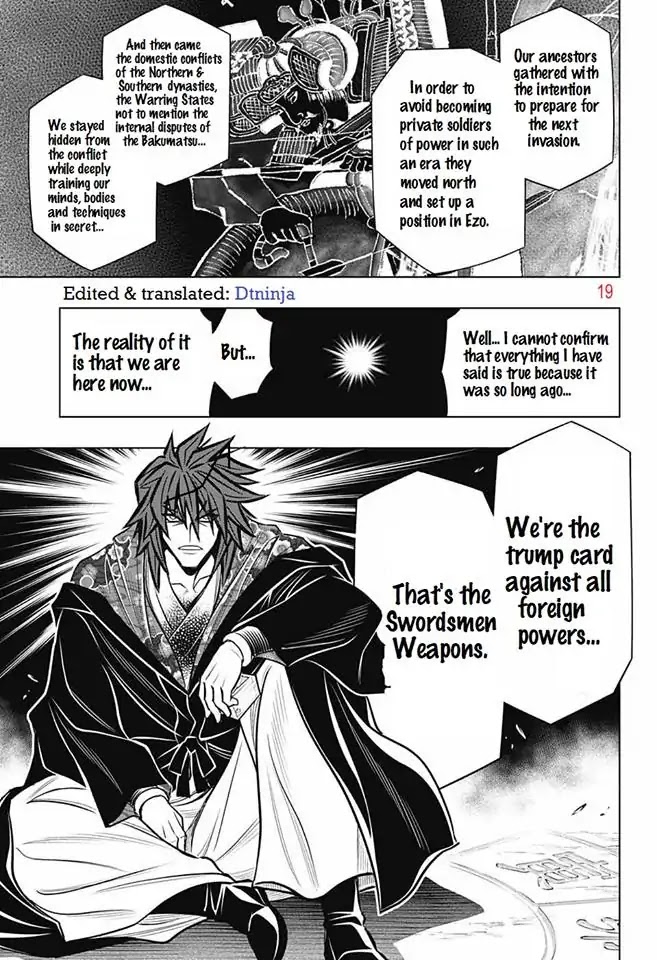 Rurouni Kenshin: Hokkaido Arc Chapter 8 page 18 - Chapter 8: Itekuara's Interrogation Pt 2