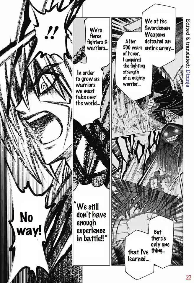 Rurouni Kenshin: Hokkaido Arc Chapter 8 page 22 - Chapter 8: Itekuara's Interrogation Pt 2