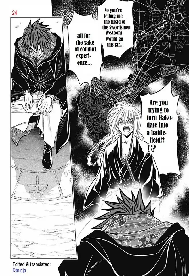 Rurouni Kenshin: Hokkaido Arc Chapter 8 page 23 - Chapter 8: Itekuara's Interrogation Pt 2
