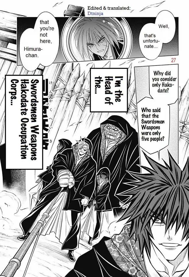 Rurouni Kenshin: Hokkaido Arc Chapter 8 page 26 - Chapter 8: Itekuara's Interrogation Pt 2