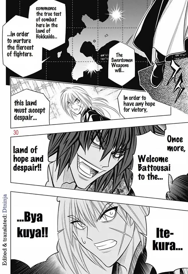 Rurouni Kenshin: Hokkaido Arc Chapter 8 page 28 - Chapter 8: Itekuara's Interrogation Pt 2