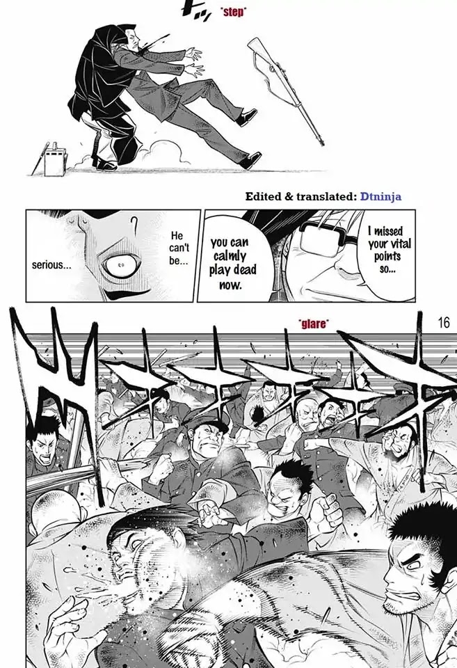 Rurouni Kenshin: Hokkaido Arc Chapter 9 page 15 - Chapter 9: Assault on KaBato Prison
