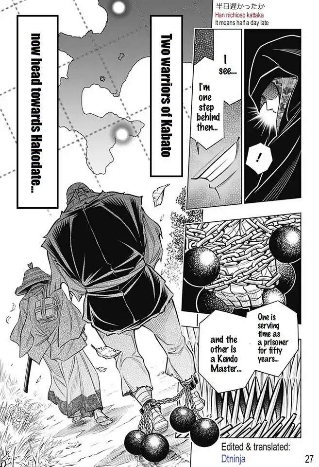Rurouni Kenshin: Hokkaido Arc Chapter 9 page 25 - Chapter 9: Assault on KaBato Prison