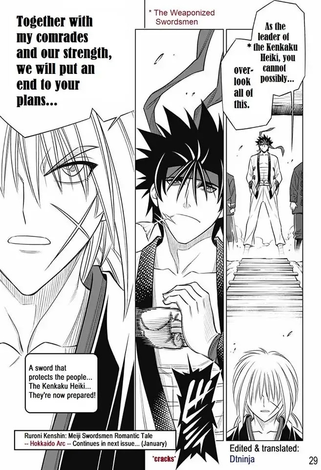 Rurouni Kenshin: Hokkaido Arc Chapter 9 page 27 - Chapter 9: Assault on KaBato Prison