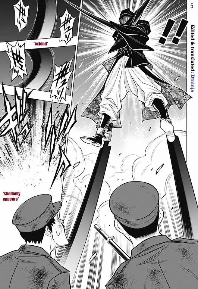 Rurouni Kenshin: Hokkaido Arc Chapter 9 page 5 - Chapter 9: Assault on KaBato Prison