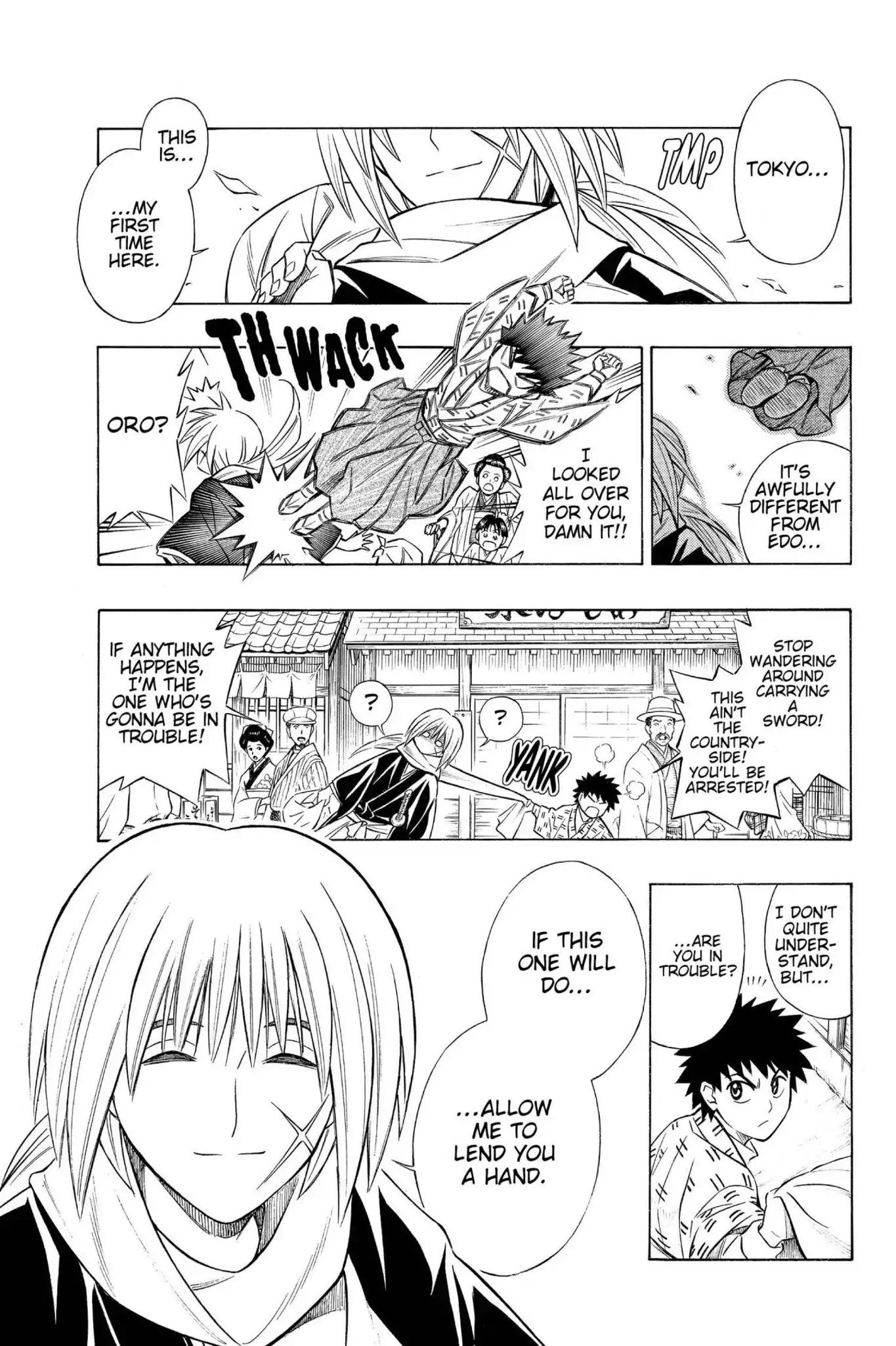 Rurouni Kenshin - Tokuhitsuban Chapter 1 page 12 - Chapter 1: Vol.1 Act 1: The Story Begins