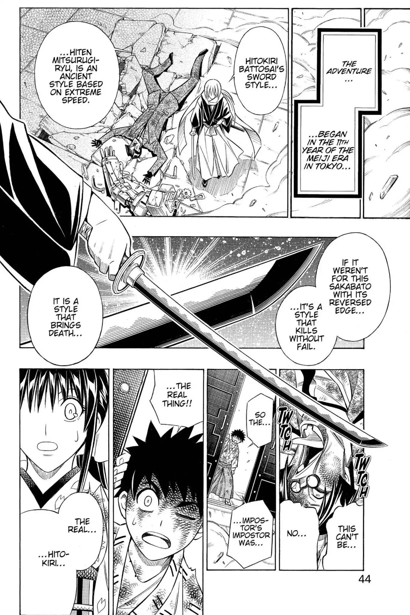 Rurouni Kenshin - Tokuhitsuban Chapter 1 page 42 - Chapter 1: Vol.1 Act 1: The Story Begins