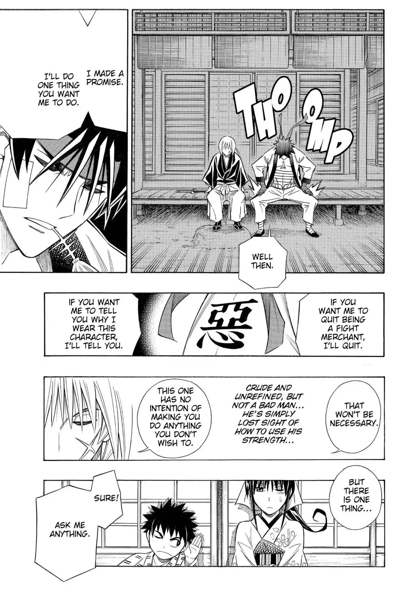 Rurouni Kenshin - Tokuhitsuban Chapter 2 page 28 - Chapter 2: Vol.1 Act 2: The Fight Merchant