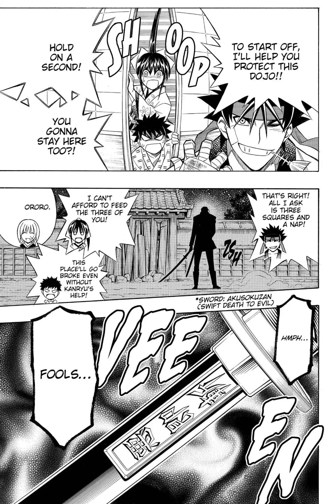 Rurouni Kenshin - Tokuhitsuban Chapter 2 page 30 - Chapter 2: Vol.1 Act 2: The Fight Merchant