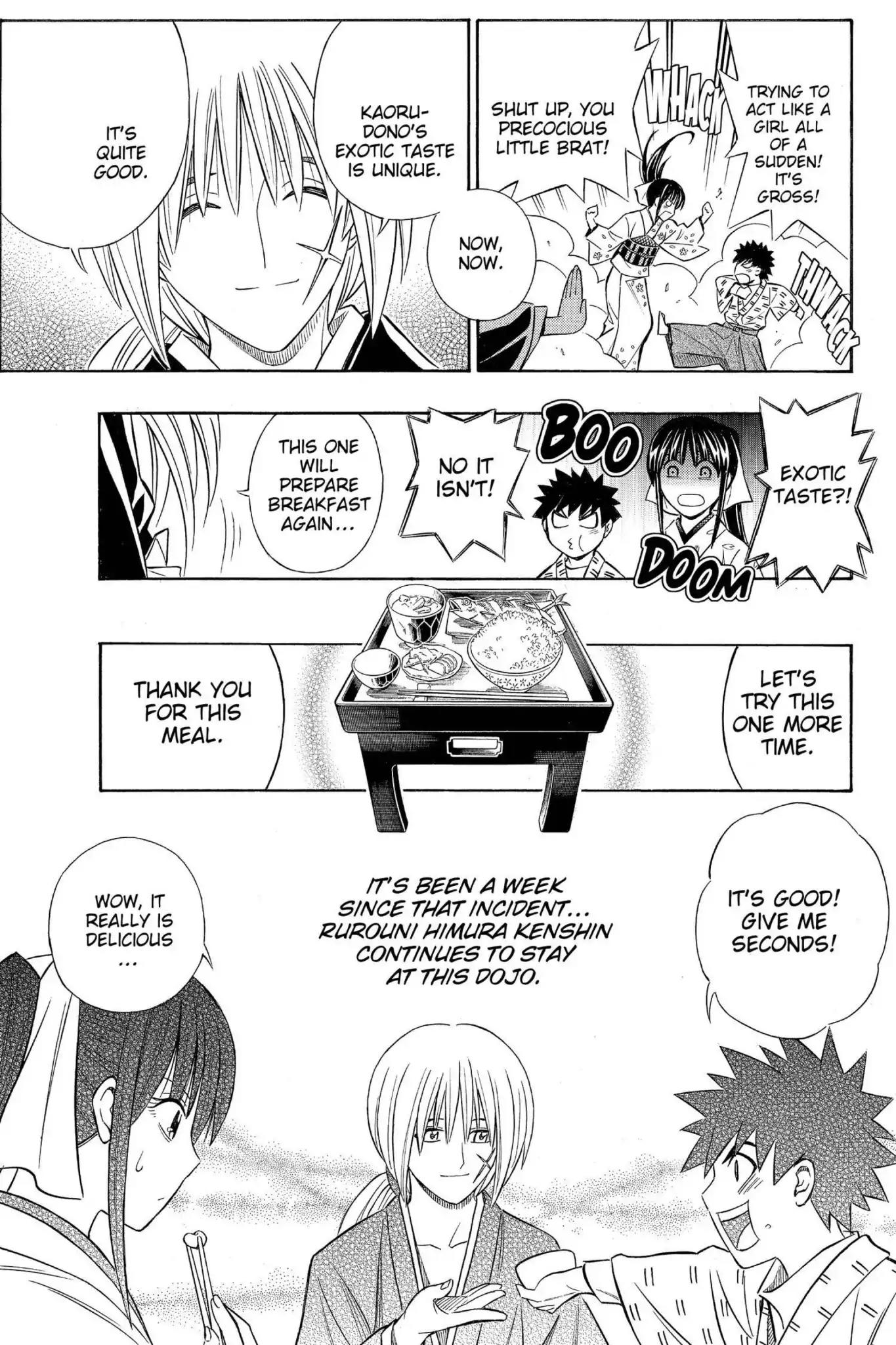 Rurouni Kenshin - Tokuhitsuban Chapter 2 page 4 - Chapter 2: Vol.1 Act 2: The Fight Merchant