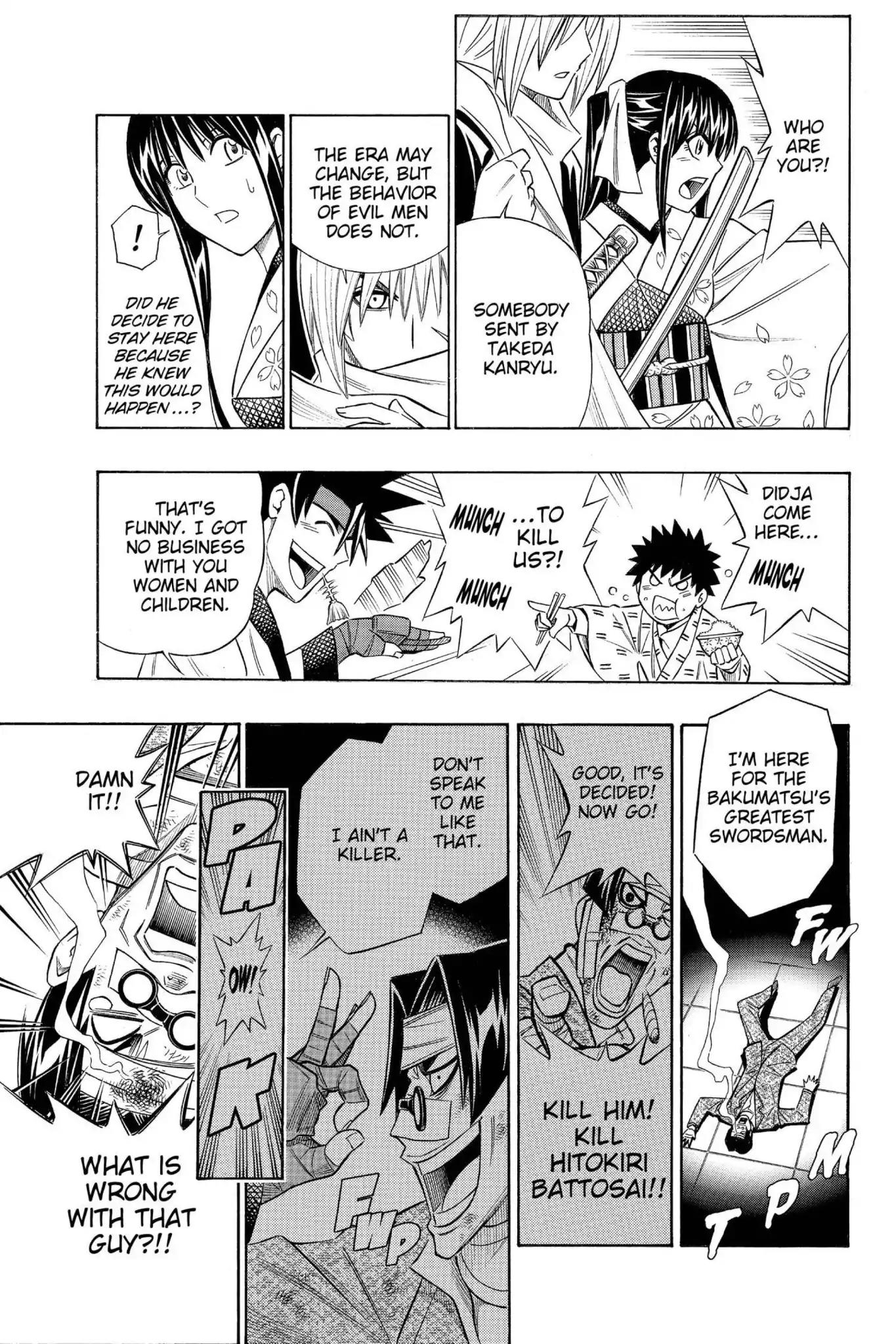 Rurouni Kenshin - Tokuhitsuban Chapter 2 page 8 - Chapter 2: Vol.1 Act 2: The Fight Merchant