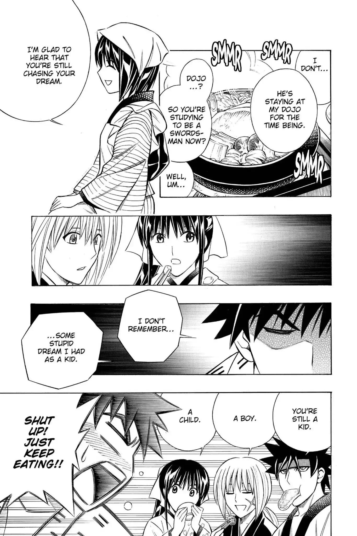 Rurouni Kenshin - Tokuhitsuban Chapter 5 page 11 - Chapter 5: Vol.2 Act 5: At Akabeko