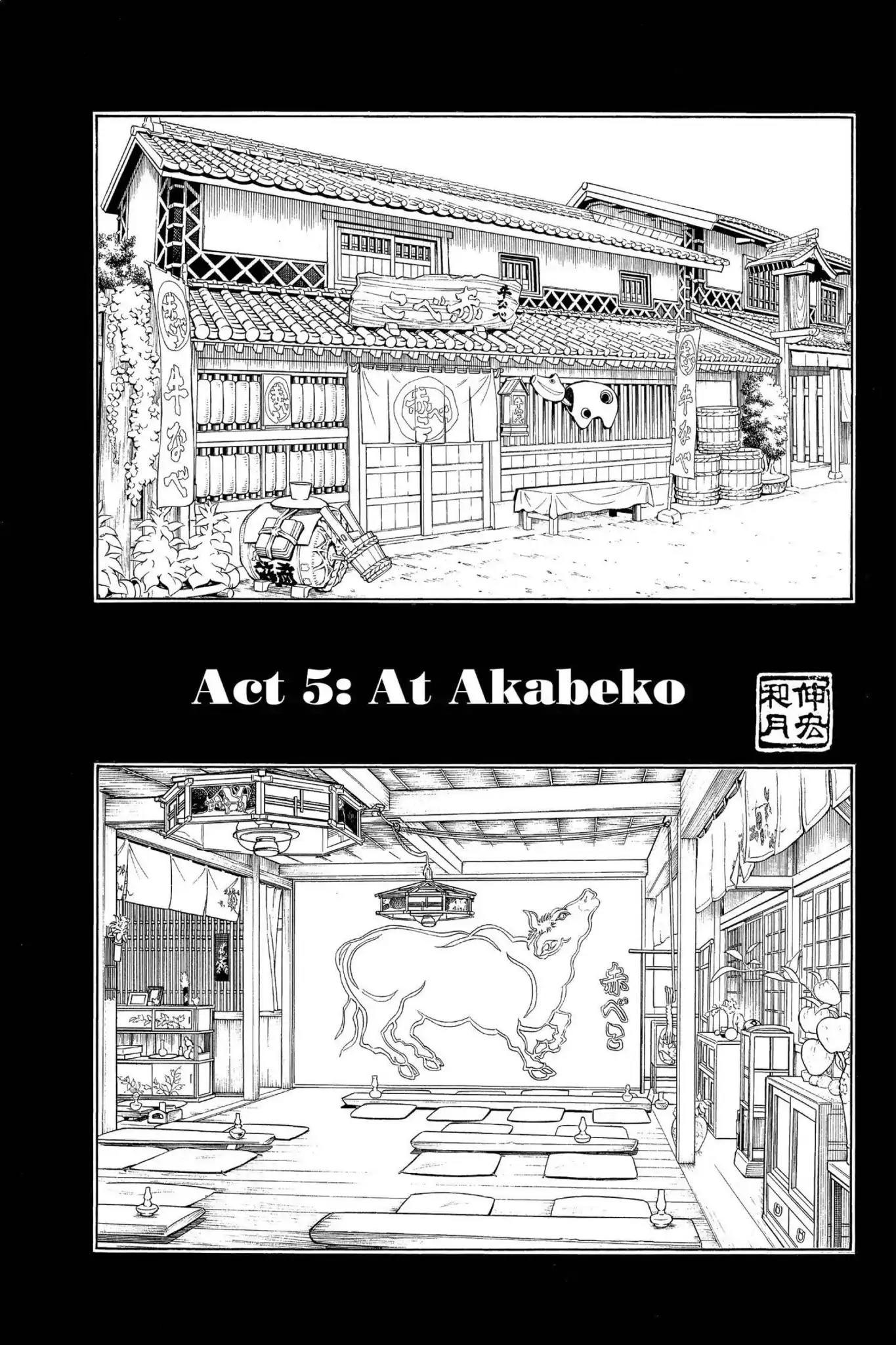 Rurouni Kenshin - Tokuhitsuban Chapter 5 page 5 - Chapter 5: Vol.2 Act 5: At Akabeko