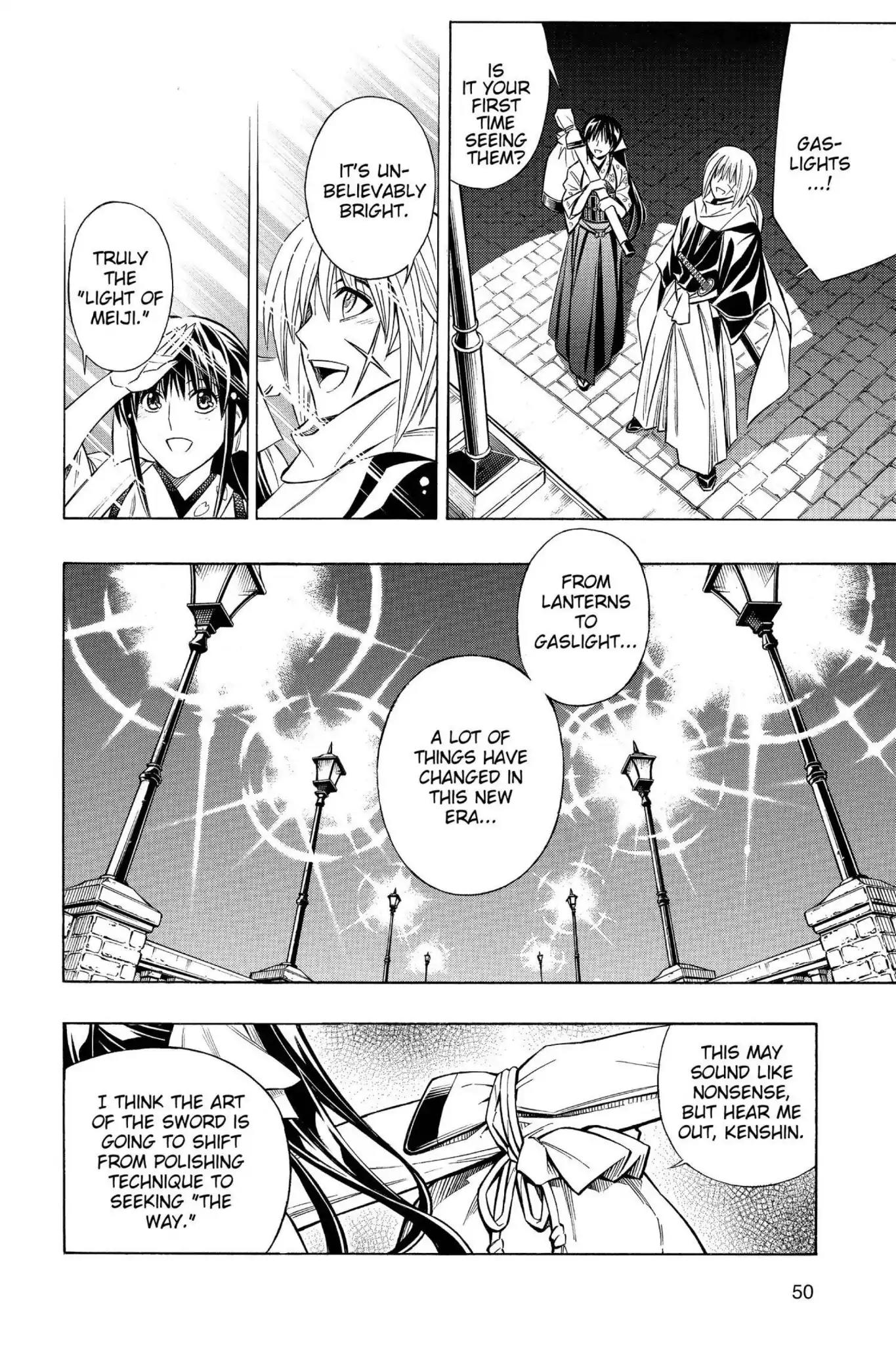 Rurouni Kenshin - Tokuhitsuban Chapter 6 page 4 - Chapter 6: Vol.2 Act 6: The Light of Meiji