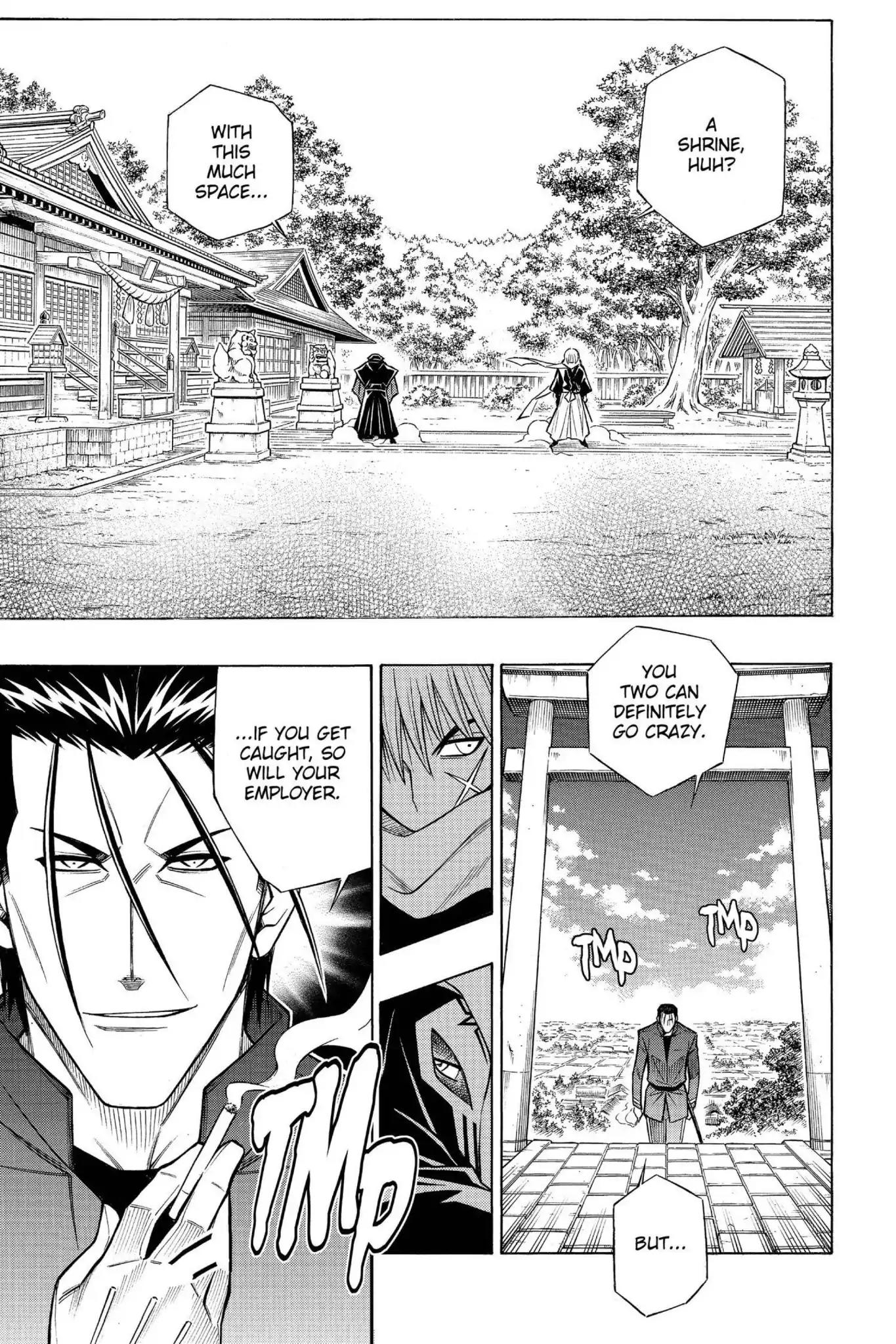 Rurouni Kenshin - Tokuhitsuban Chapter 7 page 23 - Chapter 7: Vol.2 Act 7: Stormy Winds