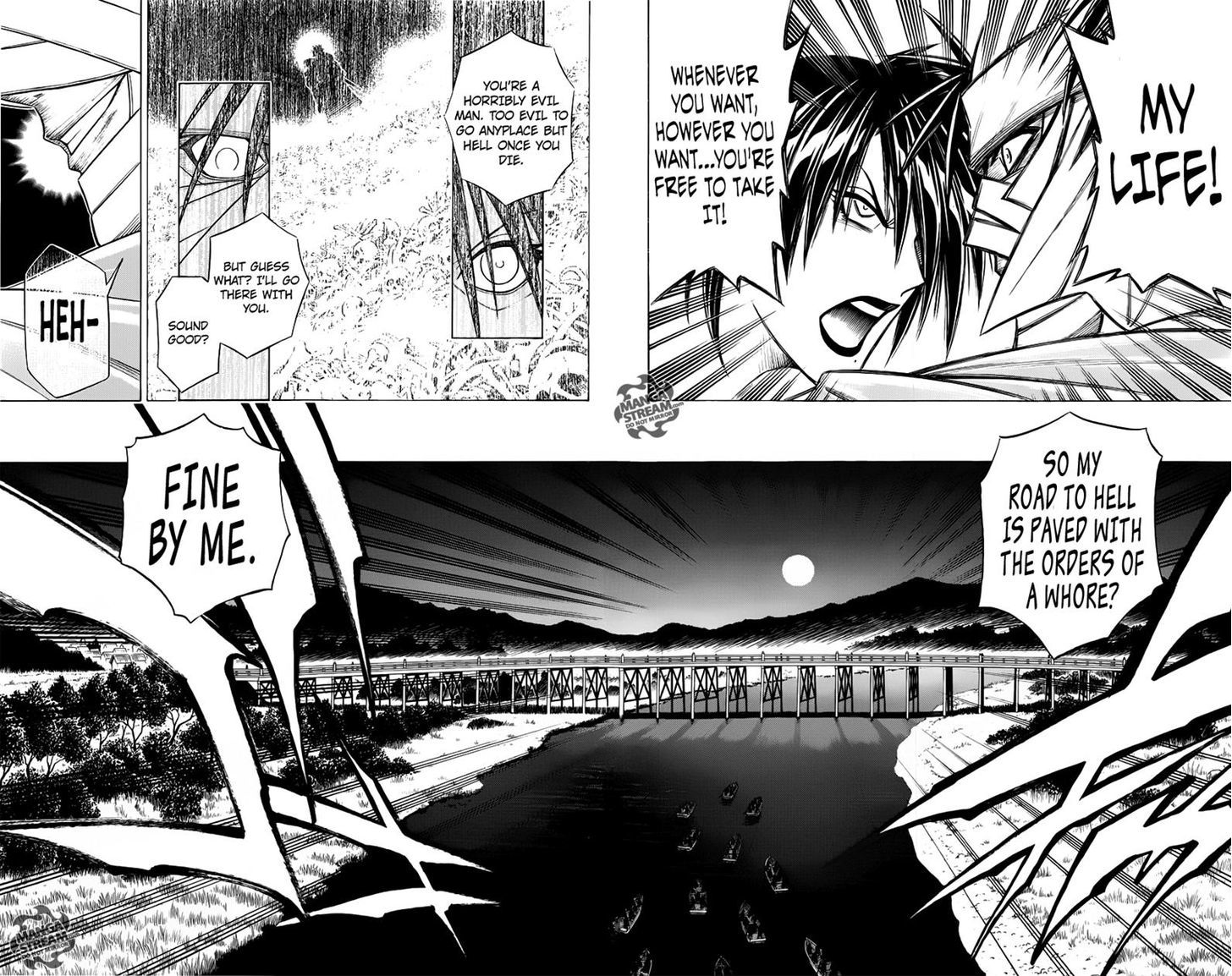Rurouni Kenshin Uramaku - Honoo o Suberu Chapter 0 page 54 - Chapter 0