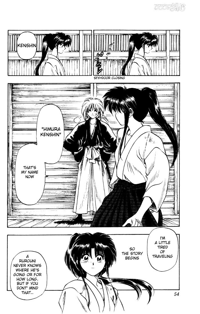 Rurouni Kenshin Chapter 1 page 49 - Chapter 1: Kenshin-Himura Battousai