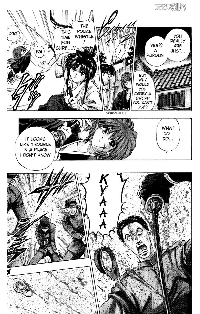 Rurouni Kenshin Chapter 1 page 6 - Chapter 1: Kenshin-Himura Battousai
