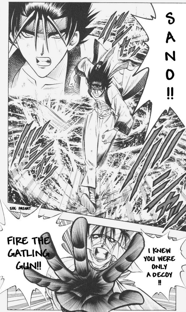 Rurouni Kenshin Chapter 101 page 15 - Chapter 101: The Great Kyoto Fire (Middle)