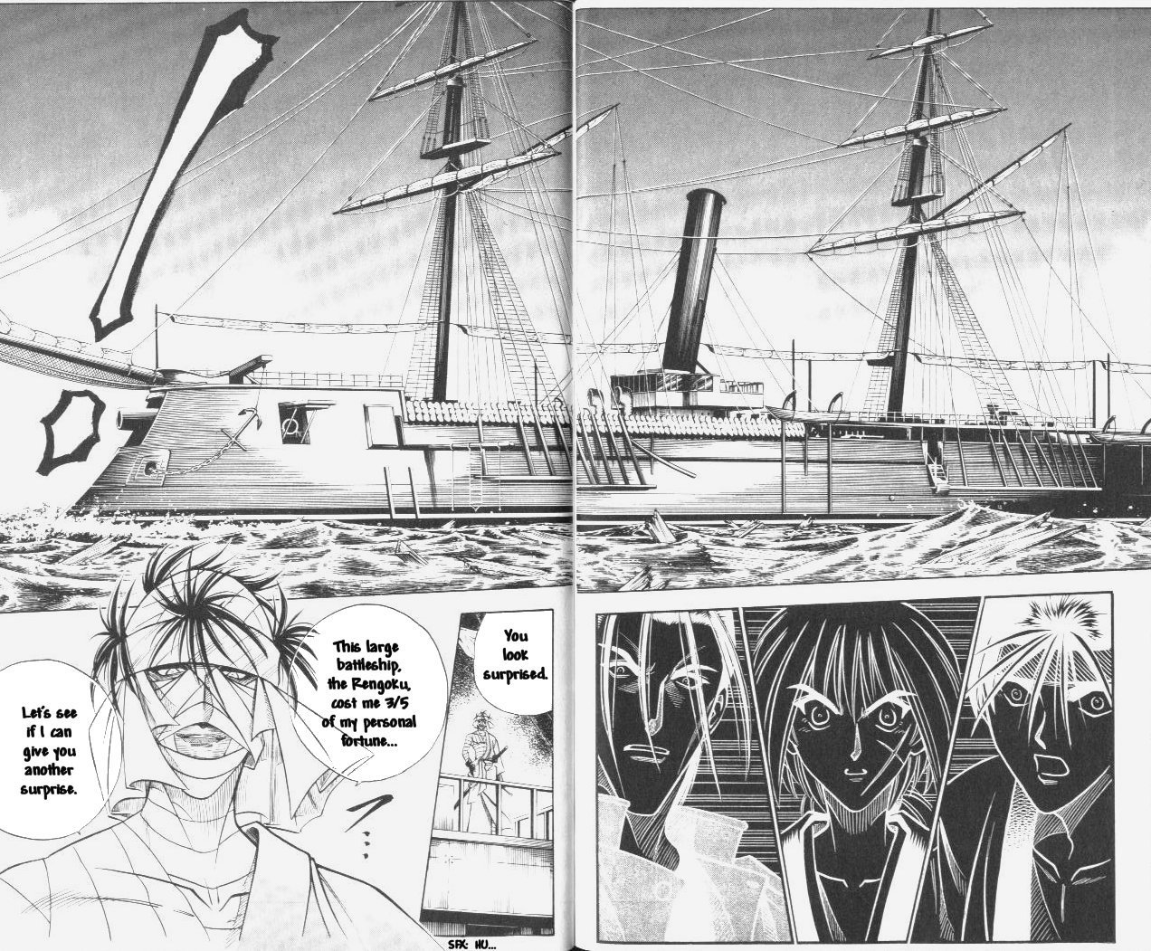 Rurouni Kenshin Chapter 101 page 8 - Chapter 101: The Great Kyoto Fire (Middle)