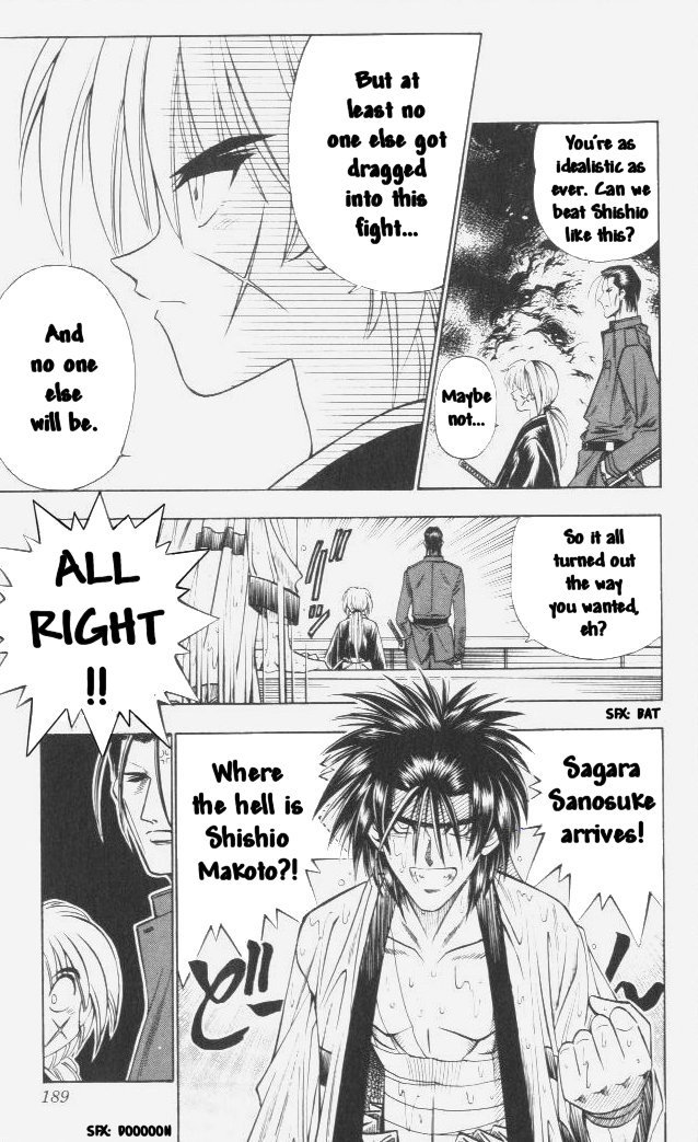 Rurouni Kenshin Chapter 102 page 16 - Chapter 102: The Great Kyoto Fire (End)