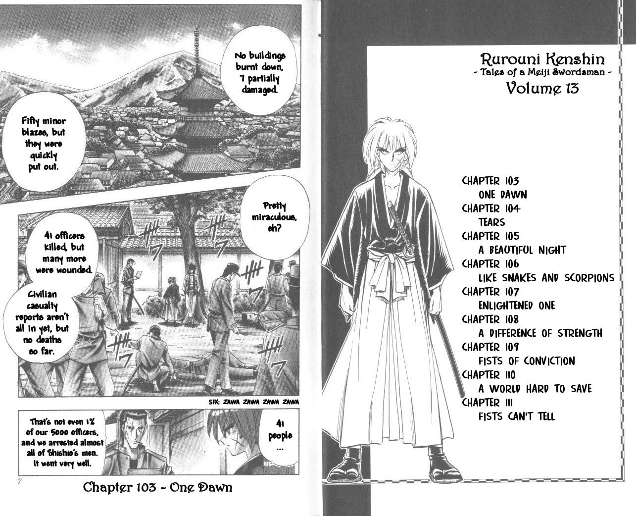 Rurouni Kenshin Chapter 103 page 4 - Chapter 103: One Dawn