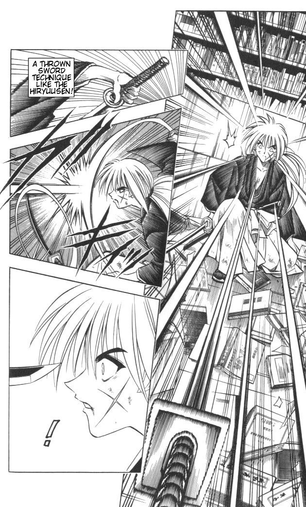 Rurouni Kenshin Chapter 117 page 10 - Chapter 117: Aoshi's Fierce Attack