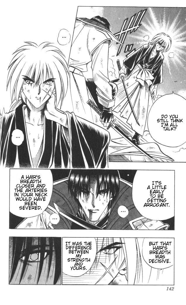 Rurouni Kenshin Chapter 118 page 15 - Chapter 118: By a Hair's Breadth