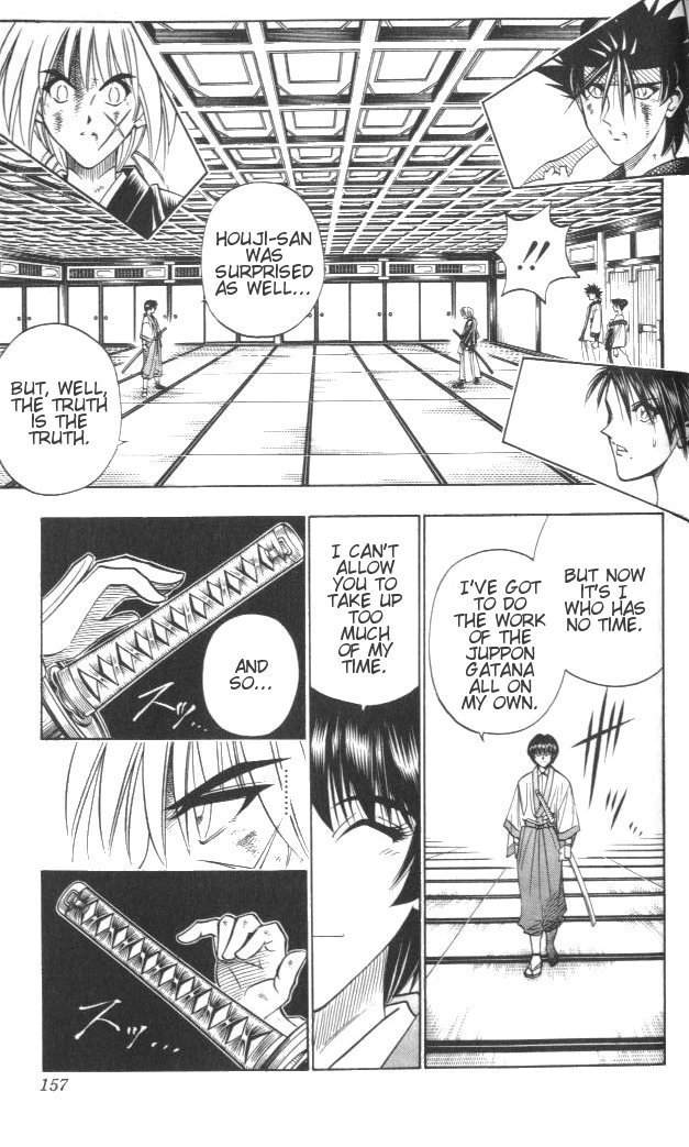 Rurouni Kenshin Chapter 128 page 11 - Chapter 128: Sōjirō Strikes
