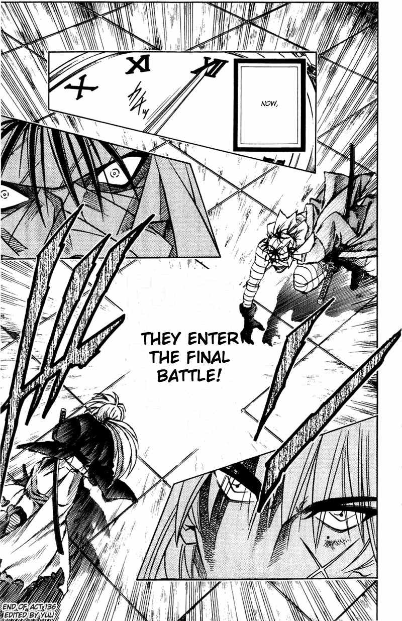 Rurouni Kenshin Chapter 136 page 21 - Chapter 136: When Did the Battle Begin?