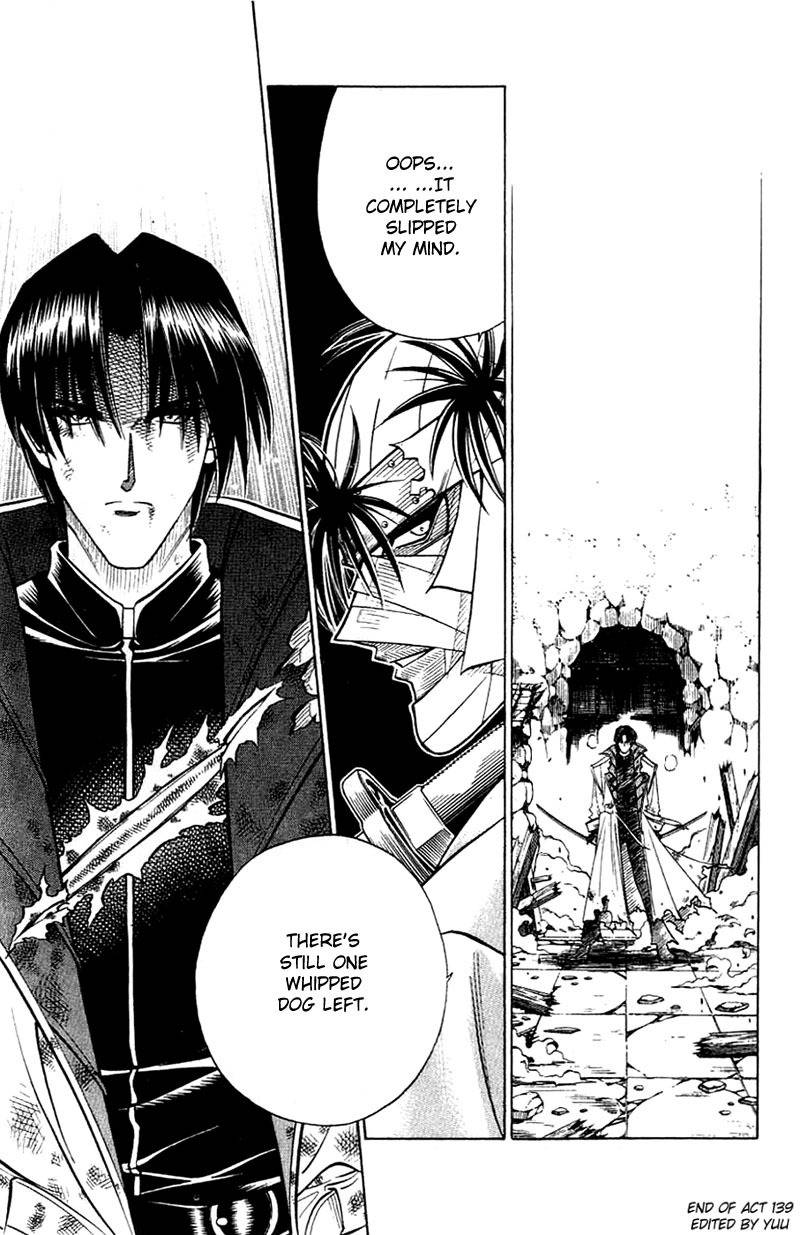 Rurouni Kenshin Chapter 139 page 19 - Chapter 139: Howling Laugh