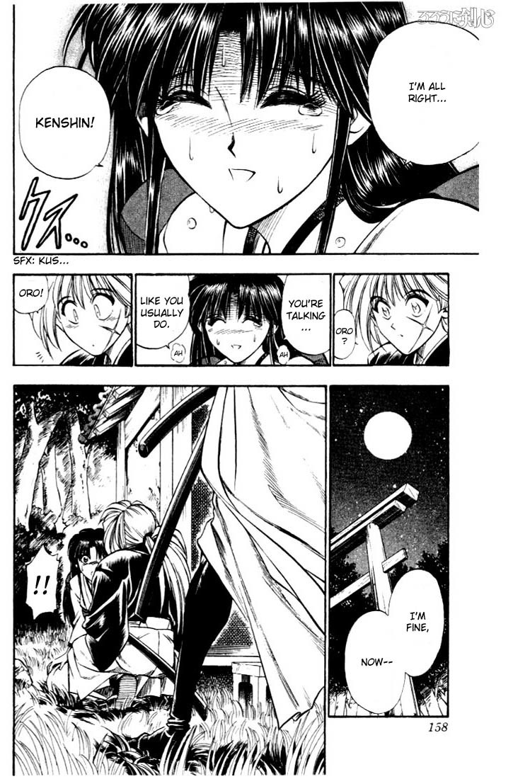Rurouni Kenshin Chapter 14 page 10 - Chapter 14: A Final Act Under the Moon