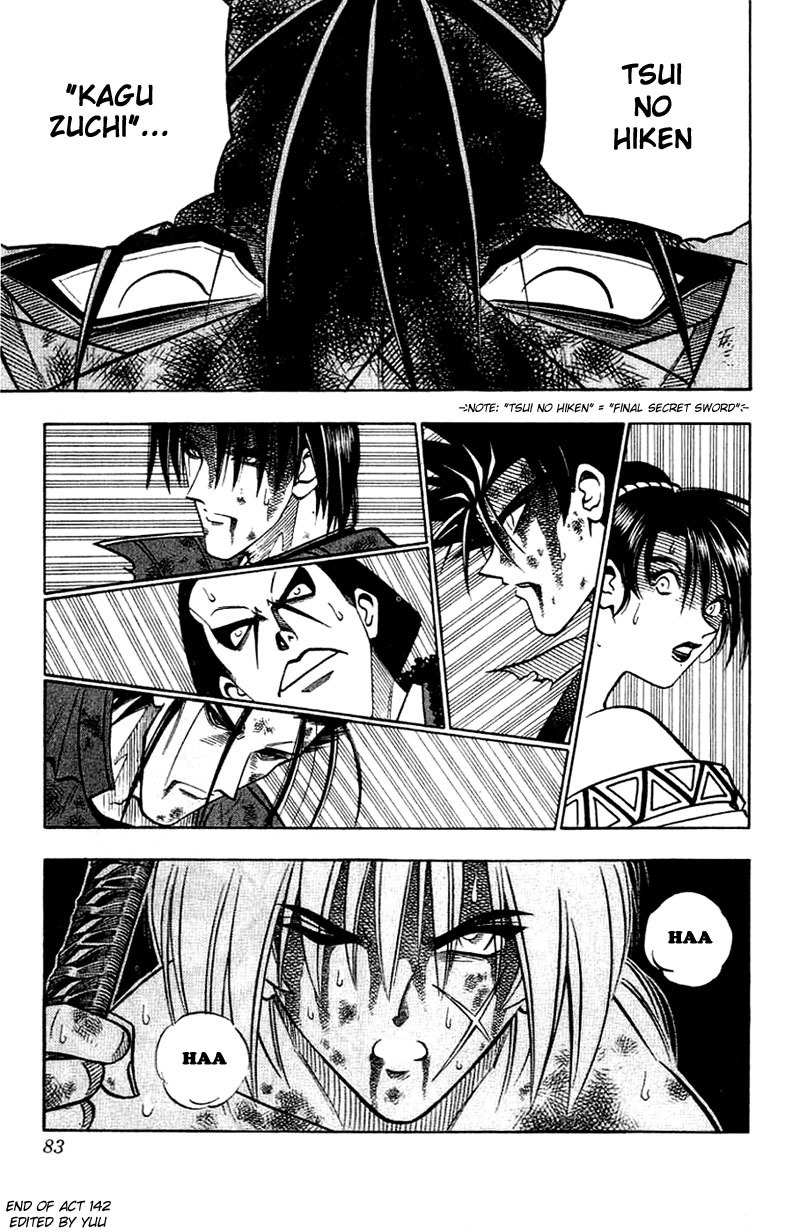 Rurouni Kenshin Chapter 142 page 18 - Chapter 142: Final Encounter