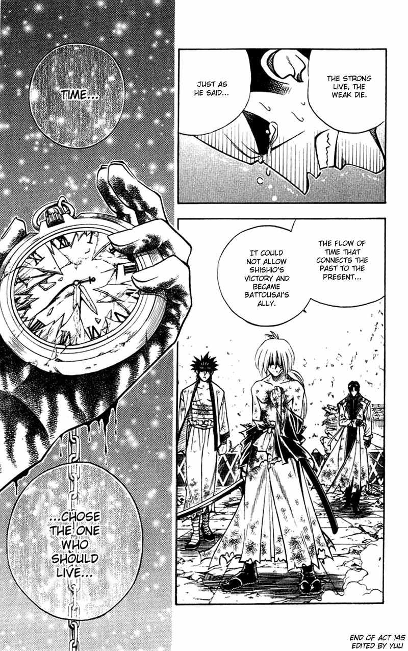 Rurouni Kenshin Chapter 145 page 19 - Chapter 145: Duel of an Era