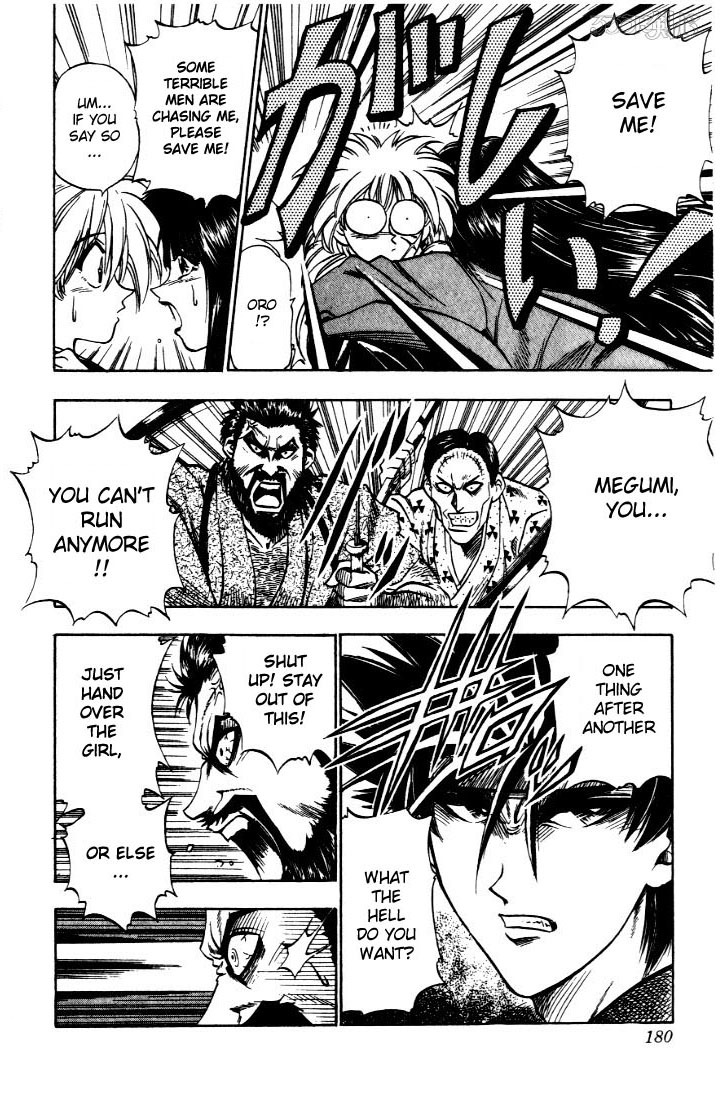 Rurouni Kenshin Chapter 15 page 12 - Chapter 15: A Runaway Beauty