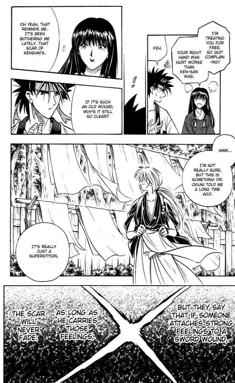 Rurouni Kenshin Chapter 152 page 12 - Chapter 152: Cross-Shaped Scar