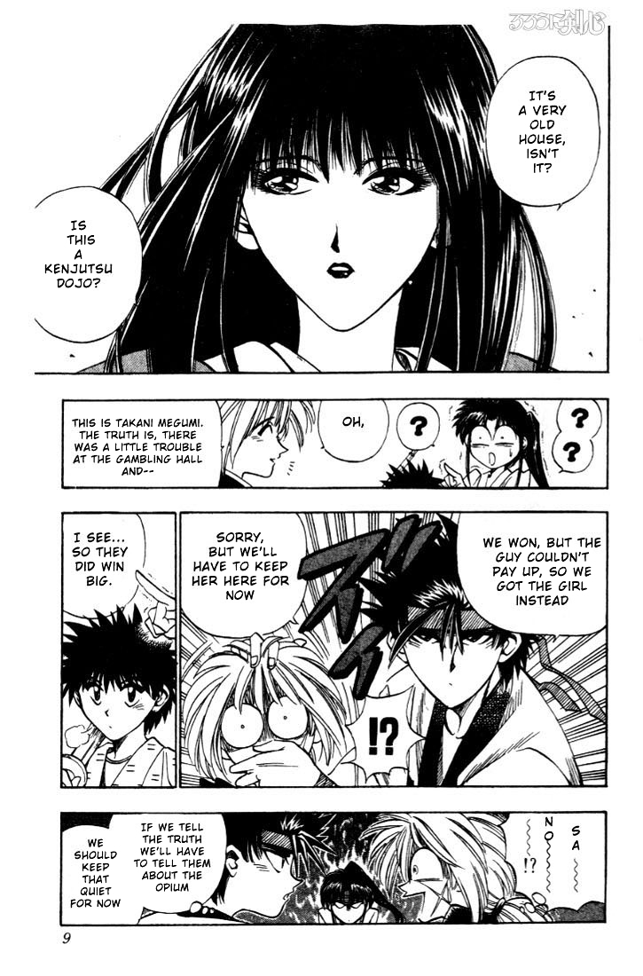 Rurouni Kenshin Chapter 16 page 3 - Chapter 16: Megumi, Kanryuu, and