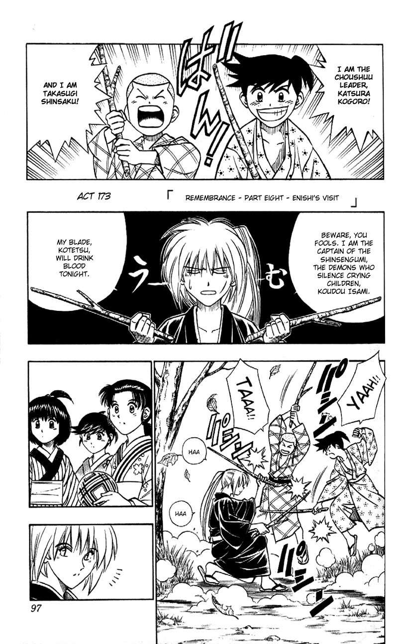 Rurouni Kenshin Chapter 173 page 3 - Chapter 173: Remembrance 8: Arrival of Enishi
